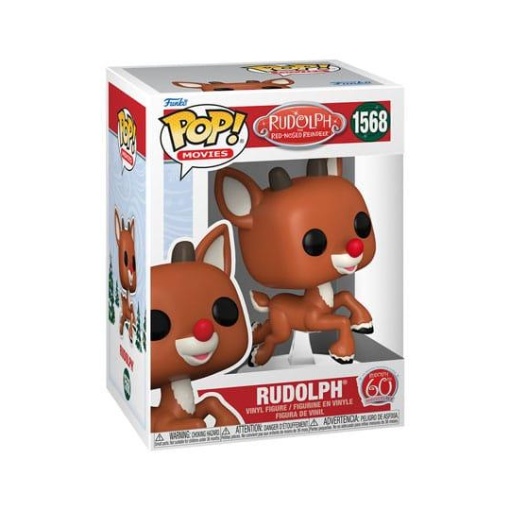 Rudolph the Red-Nosed Reindeer Figura POP! Movies Vinyl Rudolph(Flying) 9 cm