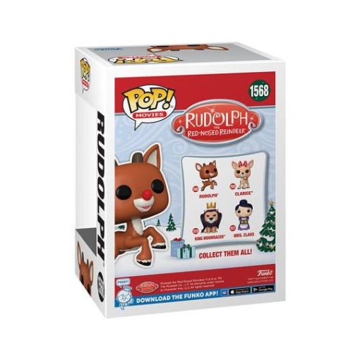 Rudolph the Red-Nosed Reindeer Figura POP! Movies Vinyl Rudolph(Flying) 9 cm