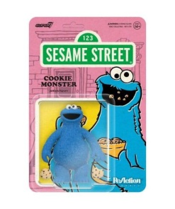 Sesame Street Figura ReAction Wave 02 Cookie Monster 10 cm