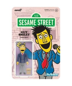 Sesame Street Figura ReAction Wave 02 Guy Smiley (With Bread) 10 cm