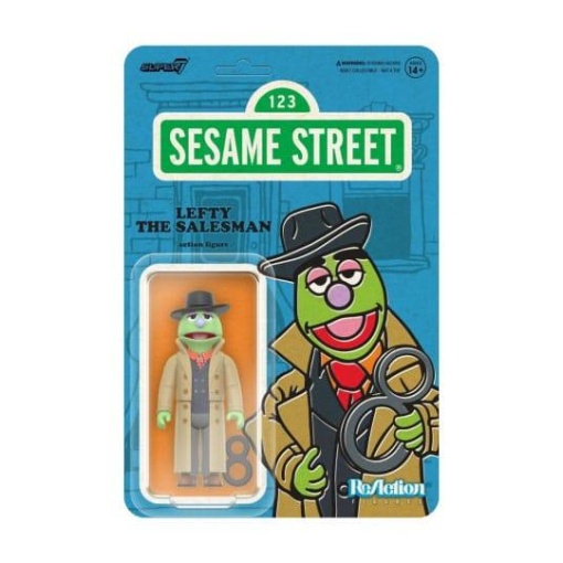 Sesame Street Figura ReAction Wave 02 Lefty the Salesman 10 cm