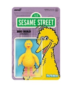 Sesame Street Figura ReAction Wave 03 Big Bird 10 cm