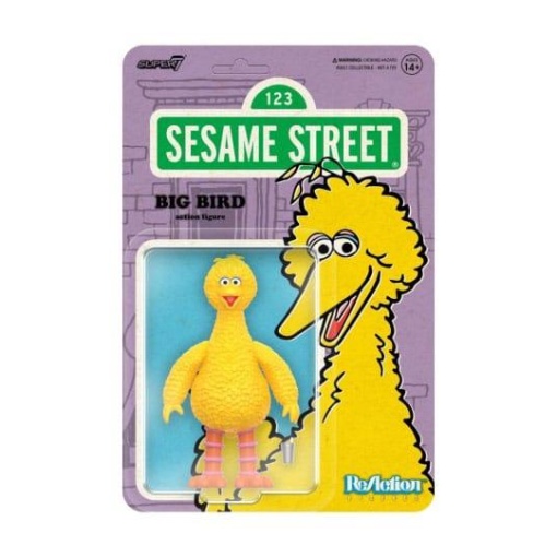 Sesame Street Figura ReAction Wave 03 Big Bird 10 cm