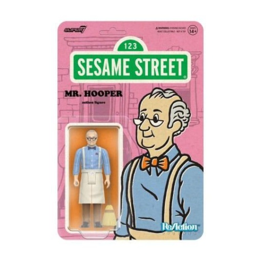 Sesame Street Figura ReAction Wave 03 Mr. Hooper 10 cm