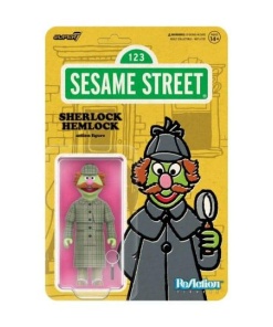 Sesame Street Figura ReAction Wave 03 Sherlock Hemlock 10 cm