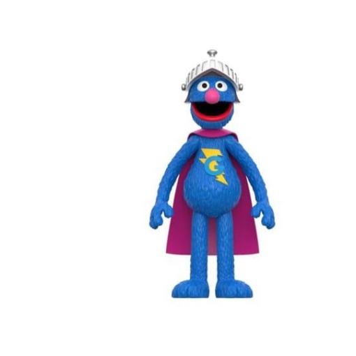 Sesame Street Figura ReAction Wave 03 Super Grover 10 cm