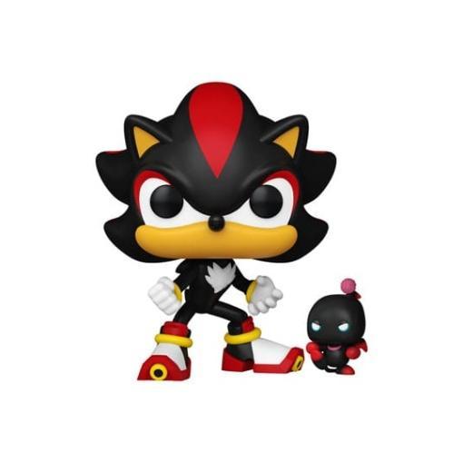 Sonic The Hedgehog Figura POP & Buddy! Vinyl Shadow w/DChao 9 cm