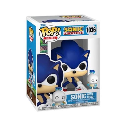 Sonic The Hedgehog Figura POP & Buddy! Vinyl Sonic w/ HChao 9 cm