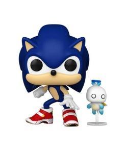 Sonic The Hedgehog Figura POP & Buddy! Vinyl Sonic w/ HChao 9 cm