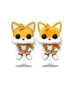 Sonic The Hedgehog POP! Games Vinyl Figuren Tails(Flying)(FL) w/CH 9 cm Surtido (6)