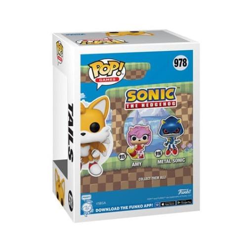 Sonic The Hedgehog POP! Games Vinyl Figuren Tails(Flying)(FL) w/CH 9 cm Surtido (6)