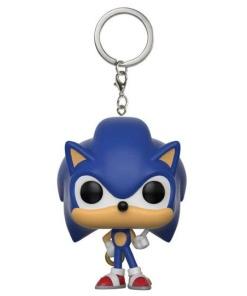 Sonic The Hedgehog POP! Vinyl Llavero Sonic (Ring) 4 cm