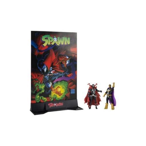 Spawn Pack de 2 Figuras & Cómic Spawn & Anti-Spawn (Spawn #1) 8 cm Surtido (6)