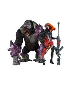 Spawn Pack de 2 Figuras She Spawn & Cygor (Gold Label) 18 cm