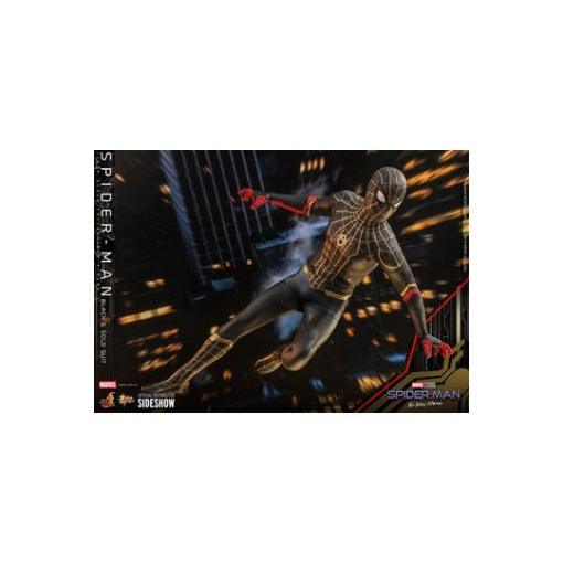 Spider-Man: Sin camino a casa Figura Movie Masterpiece 1/6 Spider-Man (Black & Gold Suit) 30 cm