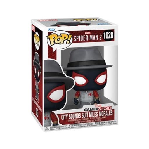 Spiderman 2 POP! Games Vinyl Figura City Sounds Miles 9 cm