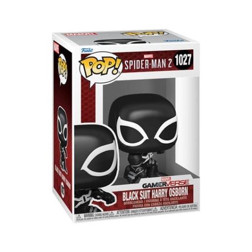 Spiderman 2 POP! Games Vinyl Figura Harry Osborn (Black Suit) 9 cm