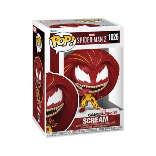 Spiderman 2 POP! Games Vinyl Figura Scream 9 cm