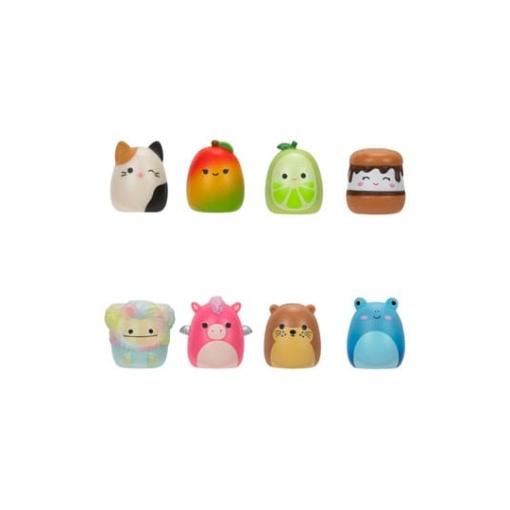 Squishmallow Squish a longs Pack de 8 Minifiguras Style 2 3 cm