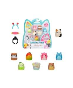 Squishmallow Squish a longs Pack de 8 Minifiguras Style 2 3 cm