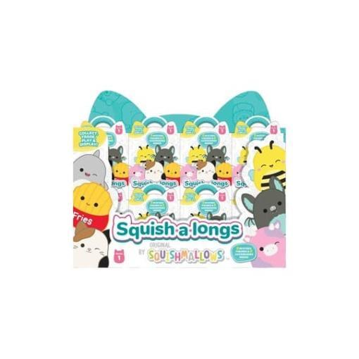 Squishmallow Squish a longs Pack de 8 Minifiguras Style 4 3 cm