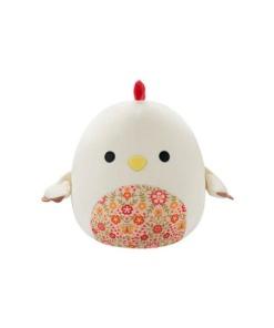 Squishmallows Peluche Beige Rooster with Floral Belly Todd 30 cm