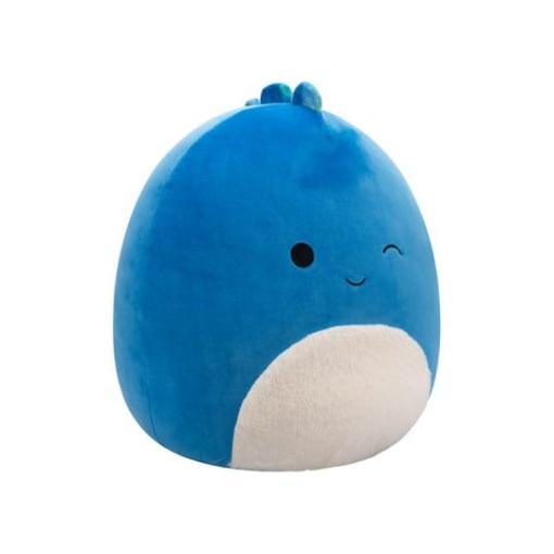 Squishmallows Peluche Winking Dark Blue Dino with Fuzzy Belly Brody 40 cm