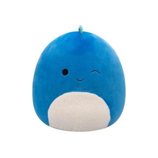 Squishmallows Peluche Winking Dark Blue Dino with Fuzzy Belly Brody 40 cm