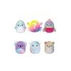 Squishville Mini Squishmallows Pack de 6 Peluches Fun & Fabulous Squad 5 cm