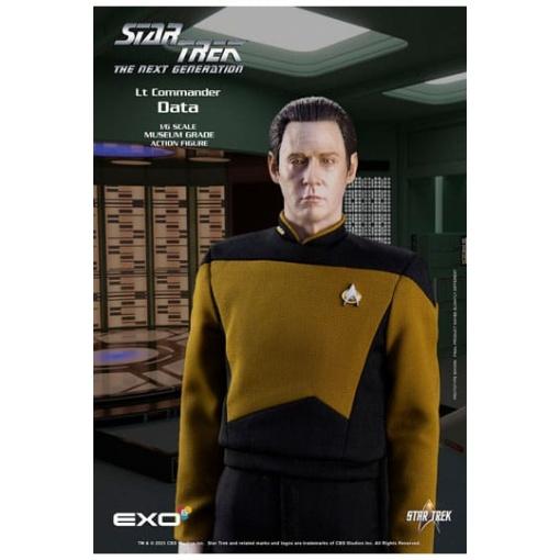 Star Trek: The Next Generation Figura 1/6 Lt. Commander Data (Standard Version) 30 cm - Embalaje dañado