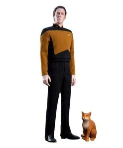 Star Trek: The Next Generation Figura 1/6 Lt. Commander Data (Standard Version) 30 cm - Embalaje dañado