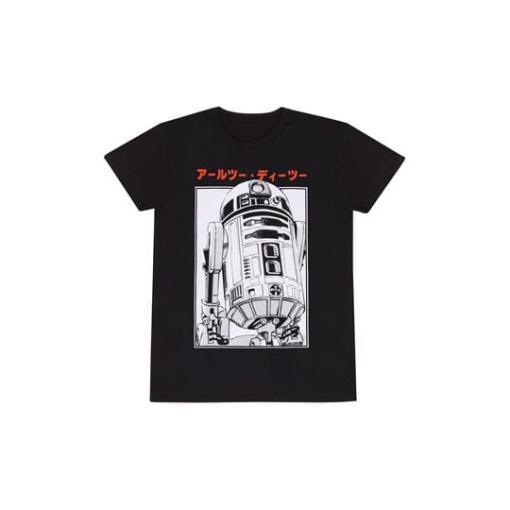 Star Wars Camiseta R2D2 Katakana