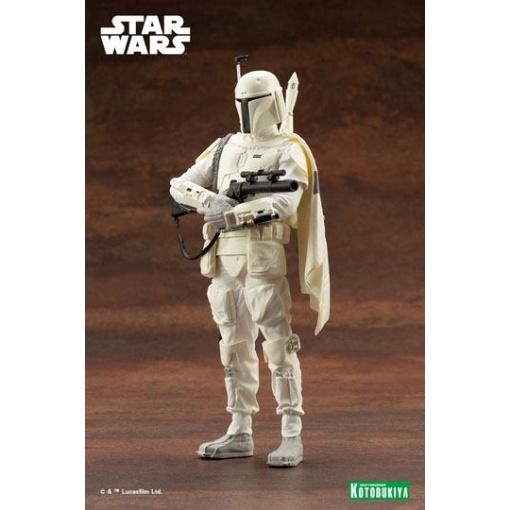 Star Wars Estatua PVC ARTFX+ 1/10 Boba Fett White Armor Ver. 18 cm