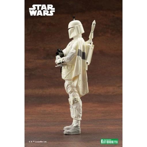 Star Wars Estatua PVC ARTFX+ 1/10 Boba Fett White Armor Ver. 18 cm