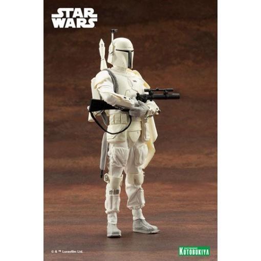 Star Wars Estatua PVC ARTFX+ 1/10 Boba Fett White Armor Ver. 18 cm