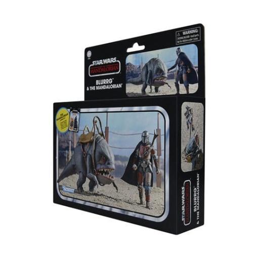 Star Wars: Obi-Wan Kenobi Vintage Collection Pack de 2 Figuras Blurrg & The Mandalorian 10 cm