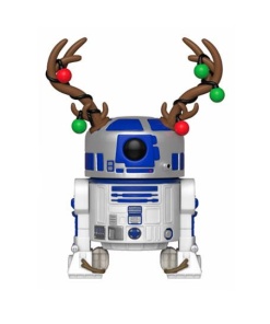 Star Wars POP! Vinyl Cabezón Holiday R2-D2 9 cm