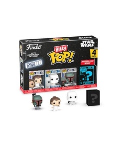 Star Wars Pack de 4 Figuras Bitty POP! Vinyl Leia 2