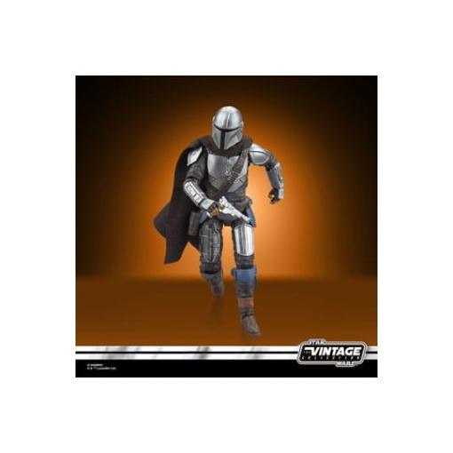 Star Wars: The Mandalorian Vintage Collection Figura The Mandalorian (Imperial Base) 10 cm