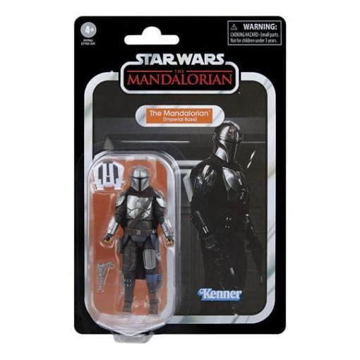 Star Wars: The Mandalorian Vintage Collection Figura The Mandalorian (Imperial Base) 10 cm