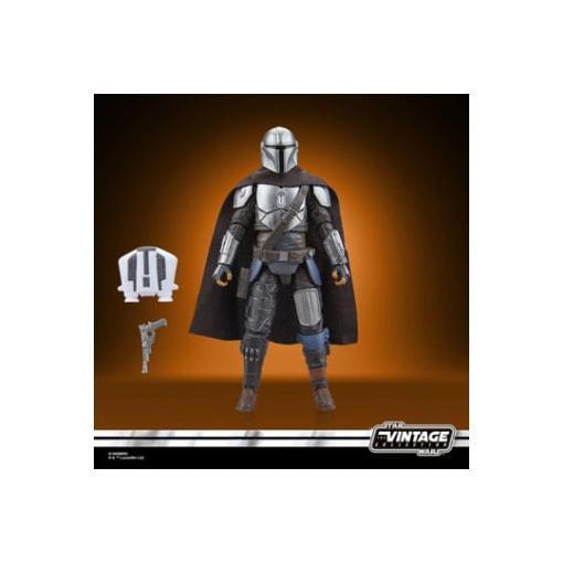 Star Wars: The Mandalorian Vintage Collection Figura The Mandalorian (Imperial Base) 10 cm