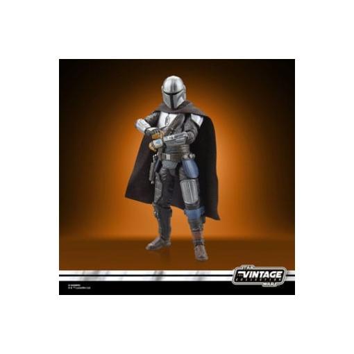 Star Wars: The Mandalorian Vintage Collection Figura The Mandalorian (Imperial Base) 10 cm