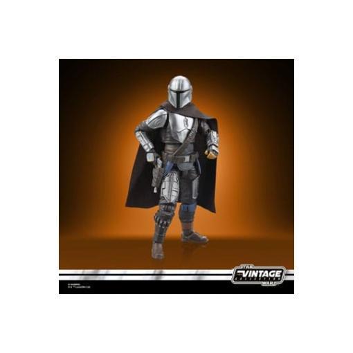 Star Wars: The Mandalorian Vintage Collection Figura The Mandalorian (Imperial Base) 10 cm