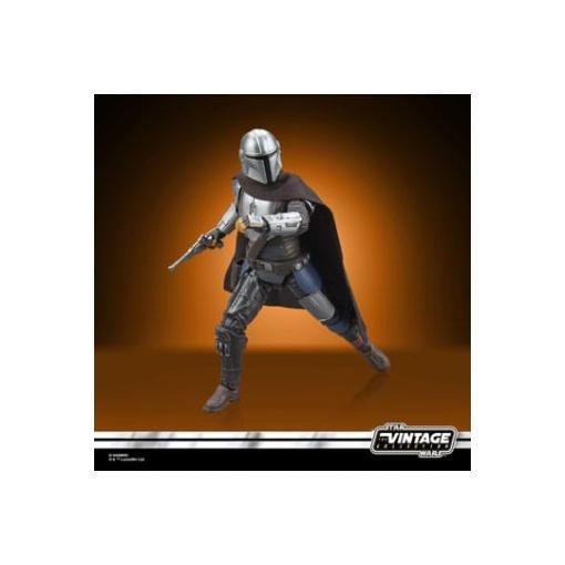 Star Wars: The Mandalorian Vintage Collection Figura The Mandalorian (Imperial Base) 10 cm