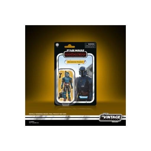 Star Wars: The Mandalorian Vintage Collection Tantive IV Hallway con figura de Mandalorian Privateer 10 cm