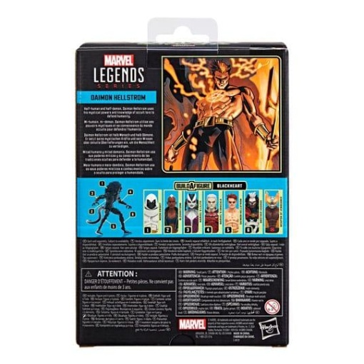 Strange Tales Marvel Legends Figura Daimon Hellstrom (BAF: Blackheart) 15 cm