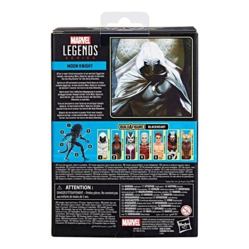 Strange Tales Marvel Legends Figura Moon Knight (BAF: Blackheart) 15 cm