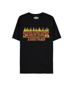 Stranger Things Camiseta Fire Logo