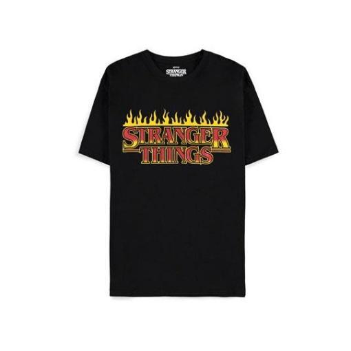 Stranger Things Camiseta Fire Logo