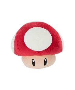 Super Mario Peluche Mocchi-Mocchi Mega Champiñón 36 cm